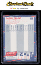 1988 Fleer #322 Barry Bonds
