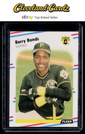 1988 Fleer #322 Barry Bonds