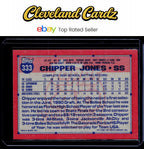 1991 Topps #333 Chipper Jones Rookie Card