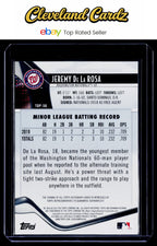 2021 Bowman Platinum #TOP-56 Jeremy De La Rosa Top Prospects Autographs