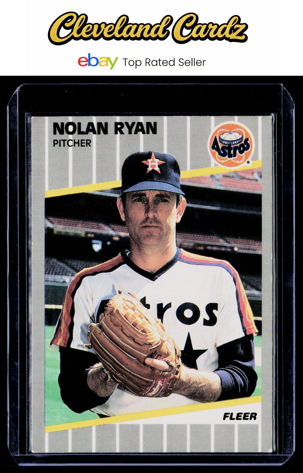 1989 Fleer #368 Nolan Ryan