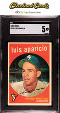 1959 Topps #310 Luis Aparicio SGC 5 HOF