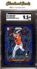 2021 Panini Prizm #31 Ramon Urias Blue Mojo Prizm /199 RC SGC 9.5