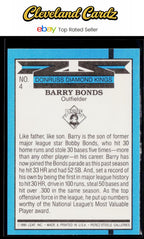 1991 Donruss #4b Barry Bonds