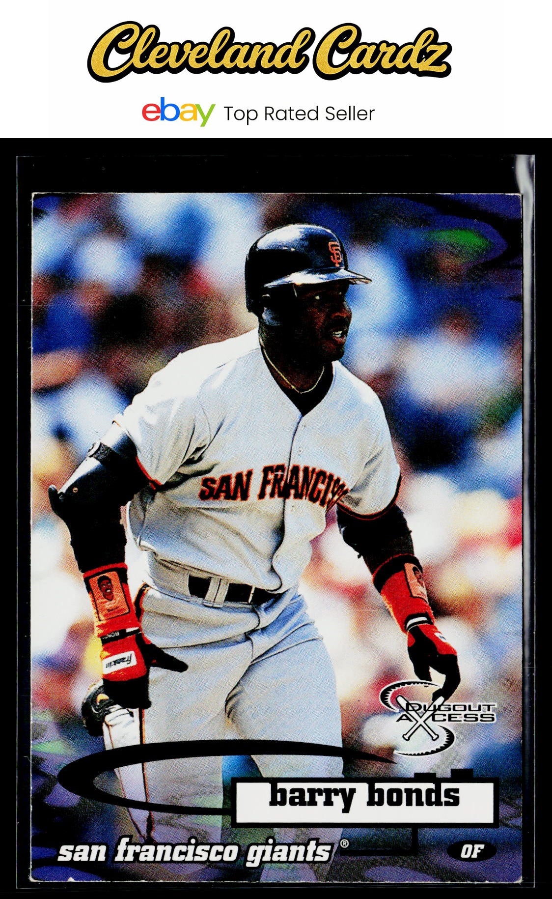 1998 SkyBox Dugout Axcess #46 Barry Bonds