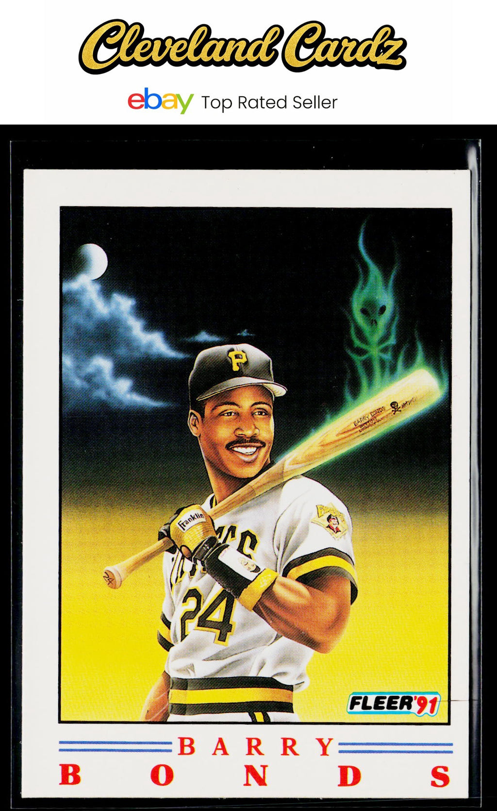 1991 Fleer #1 Barry Bonds Pro-Visions Factory
