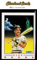 1991 Fleer #1 Barry Bonds Pro-Visions Factory