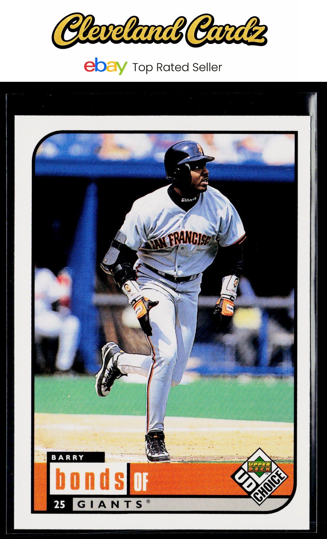 1999 UD Choice #140 Barry Bonds
