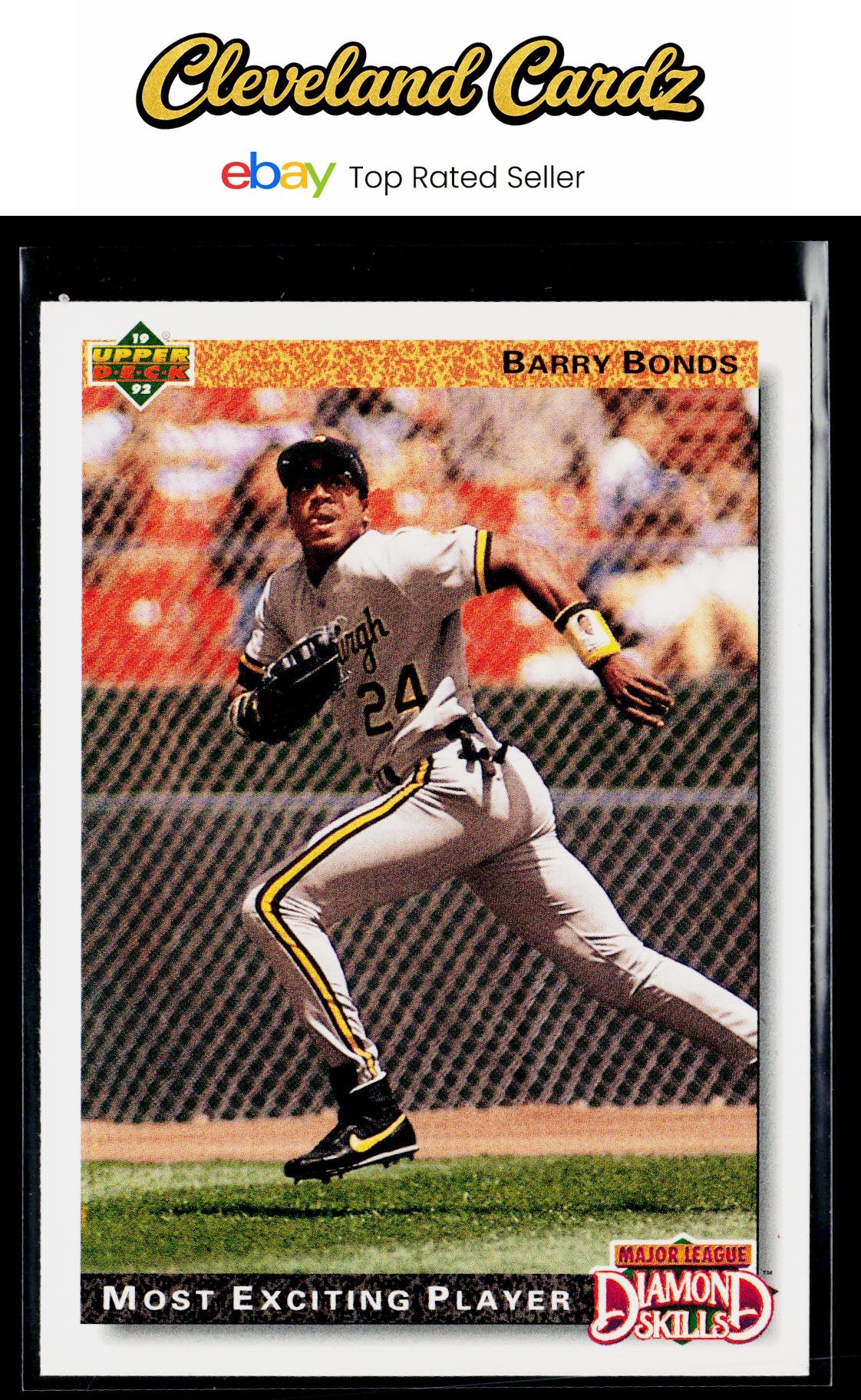 1992 Upper Deck #721 Barry Bonds