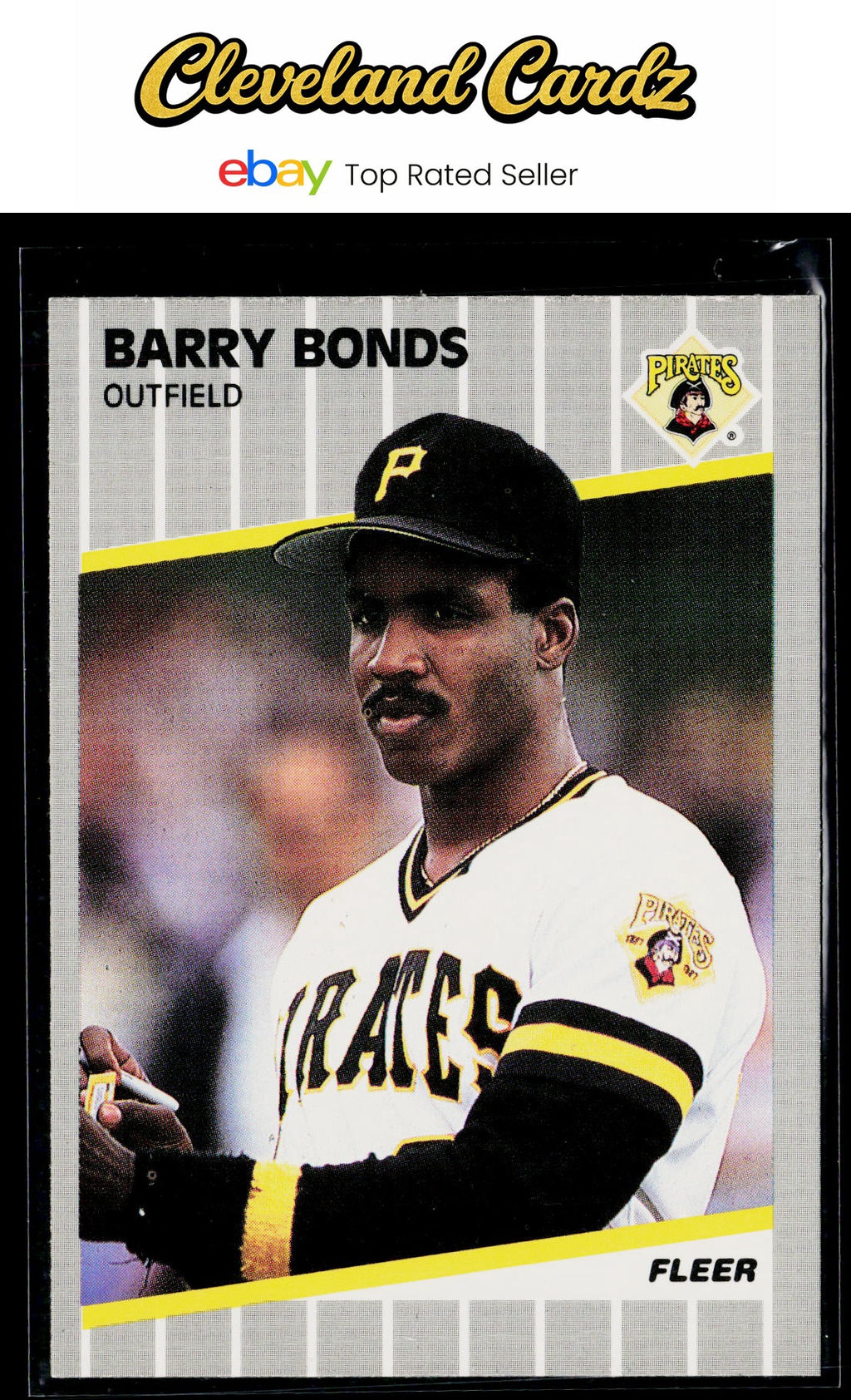 1989 Fleer #202 Barry Bonds