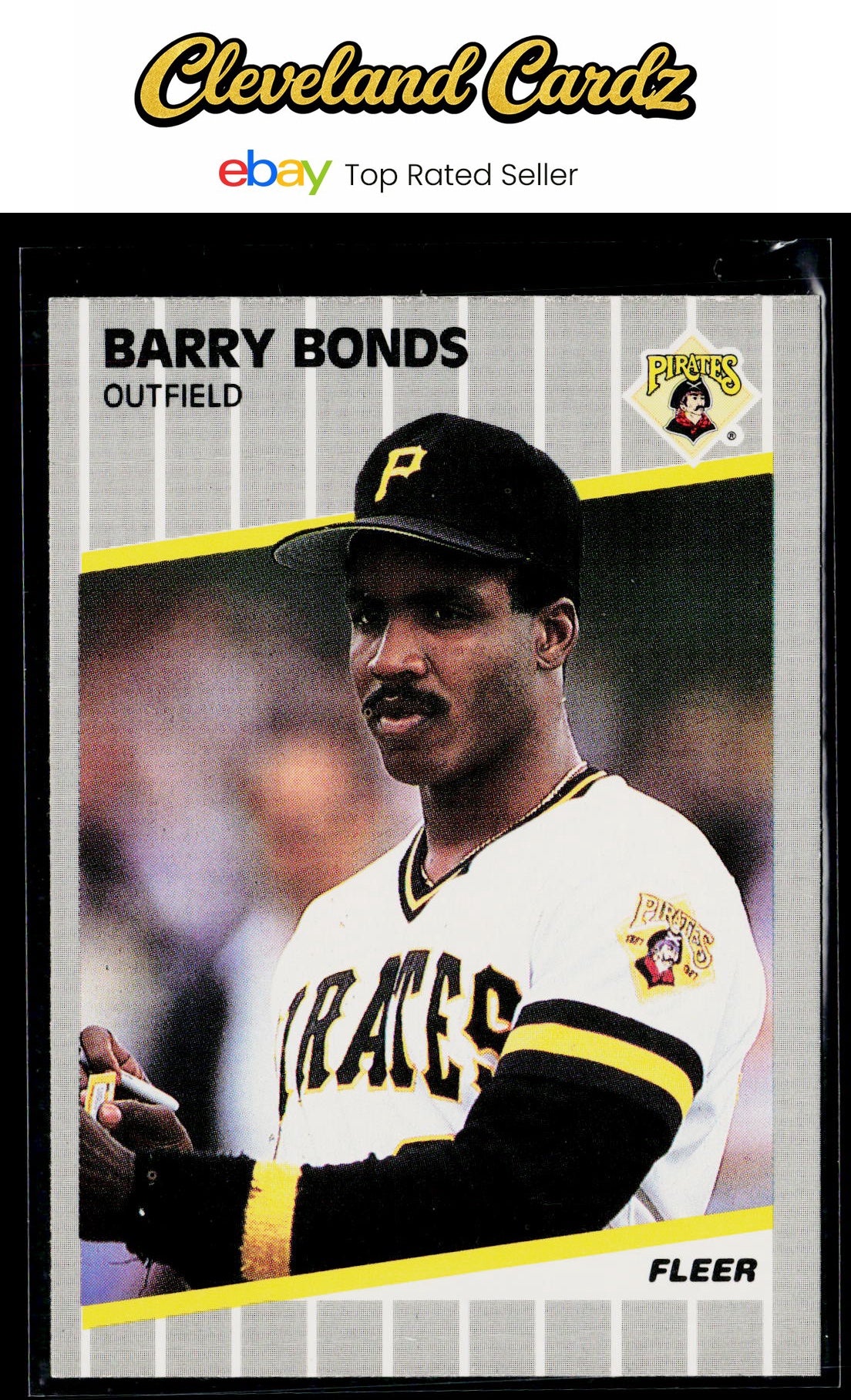 1989 Fleer #202 Barry Bonds