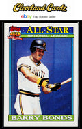 1991 Topps #401 Barry Bonds