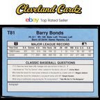 1991 Classic I #T81 Barry Bonds