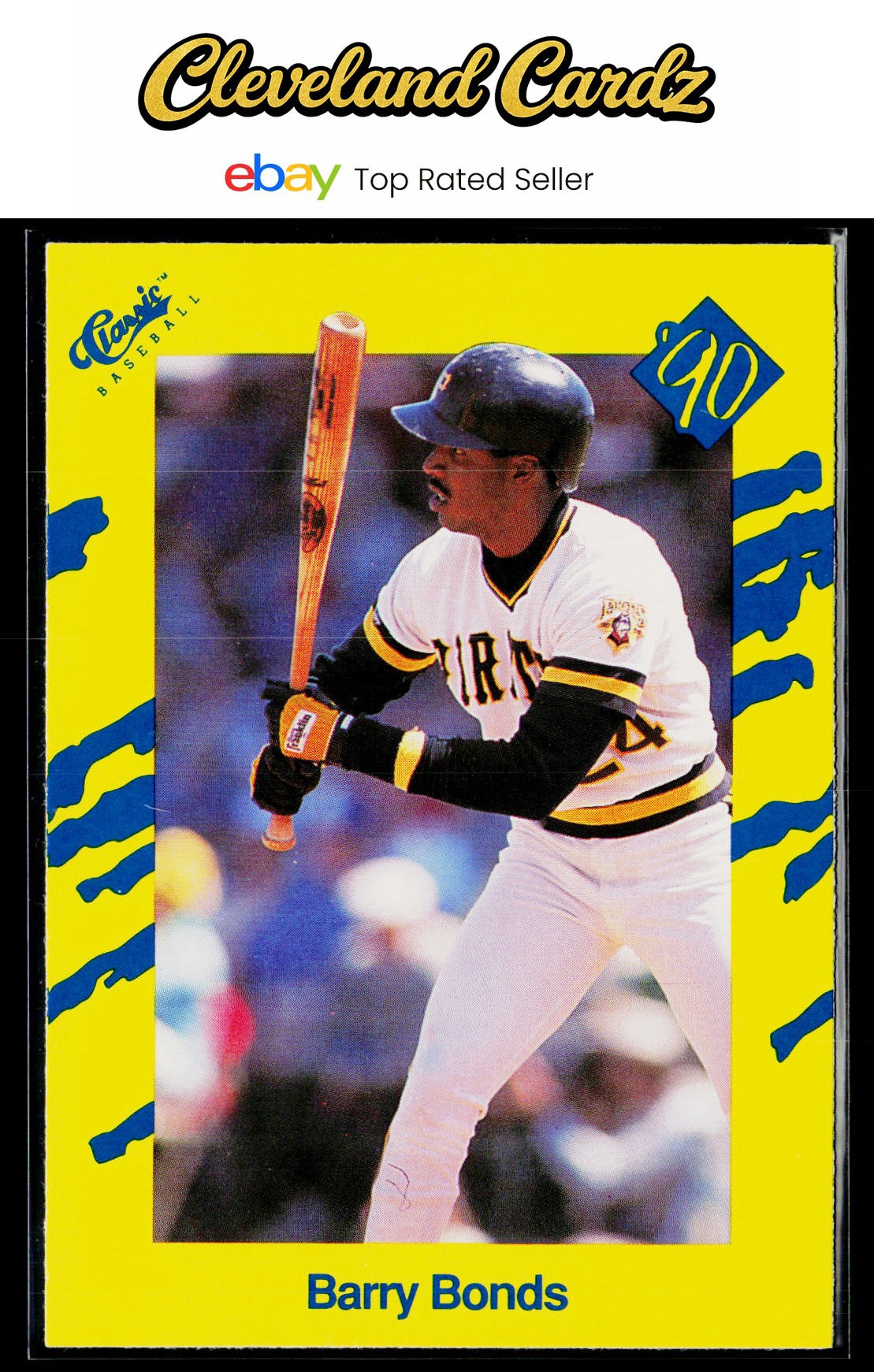 1990 Classic Yellow #T68 Barry Bonds