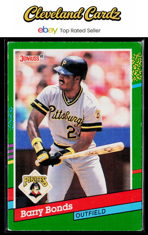 1991 Donruss #495c Barry Bonds