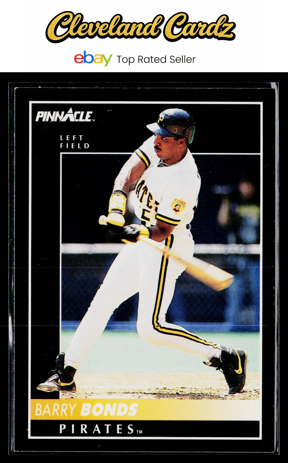 1992 Pinnacle #500 Barry Bonds