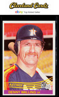 1984 Donruss #641 Denny Walling