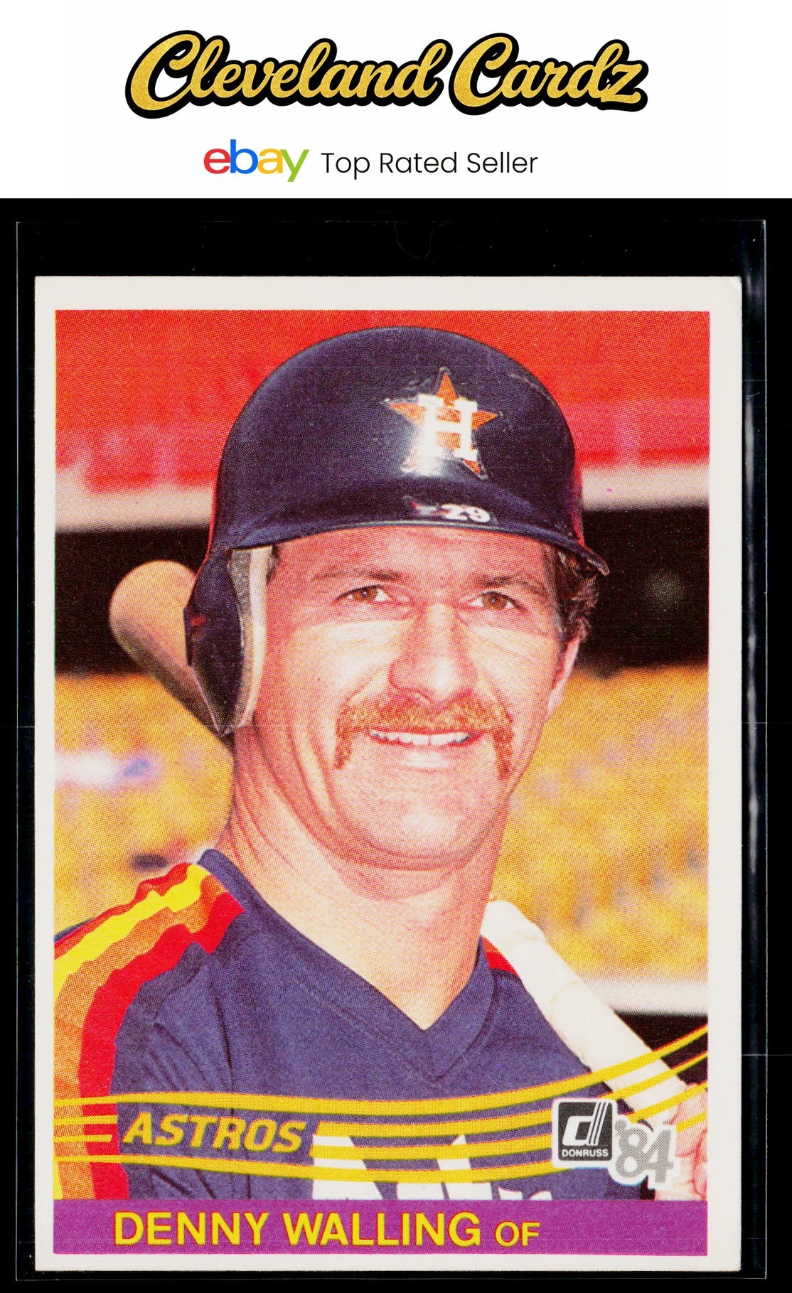 1984 Donruss #641 Denny Walling