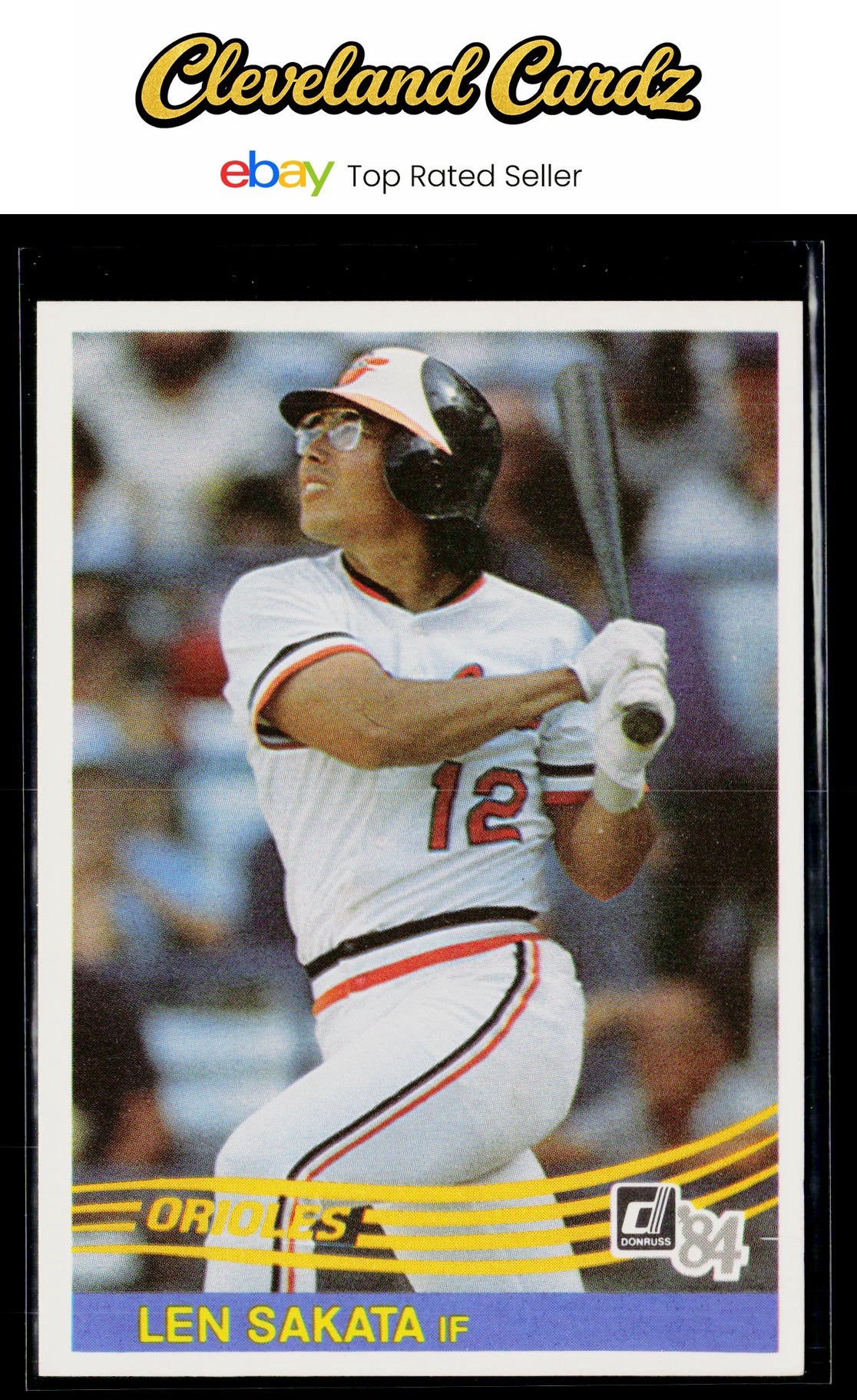 1984 Donruss #620 Lenn Sakata