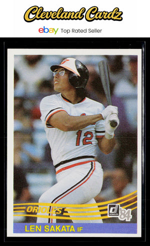1984 Donruss #620 Lenn Sakata