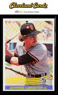 1984 Donruss #649 Johnnie LeMaster