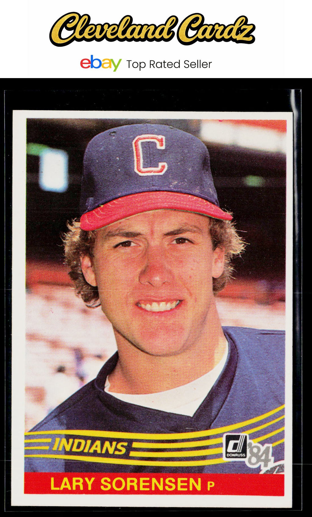1984 Donruss #635 Lary Sorensen