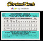 1984 Donruss #637 Omar Moreno