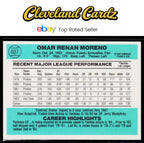 1984 Donruss #637 Omar Moreno
