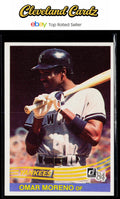 1984 Donruss #637 Omar Moreno