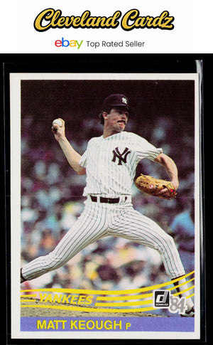 1984 Donruss #627 Matt Keough