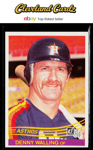 1984 Donruss #641 Denny Walling
