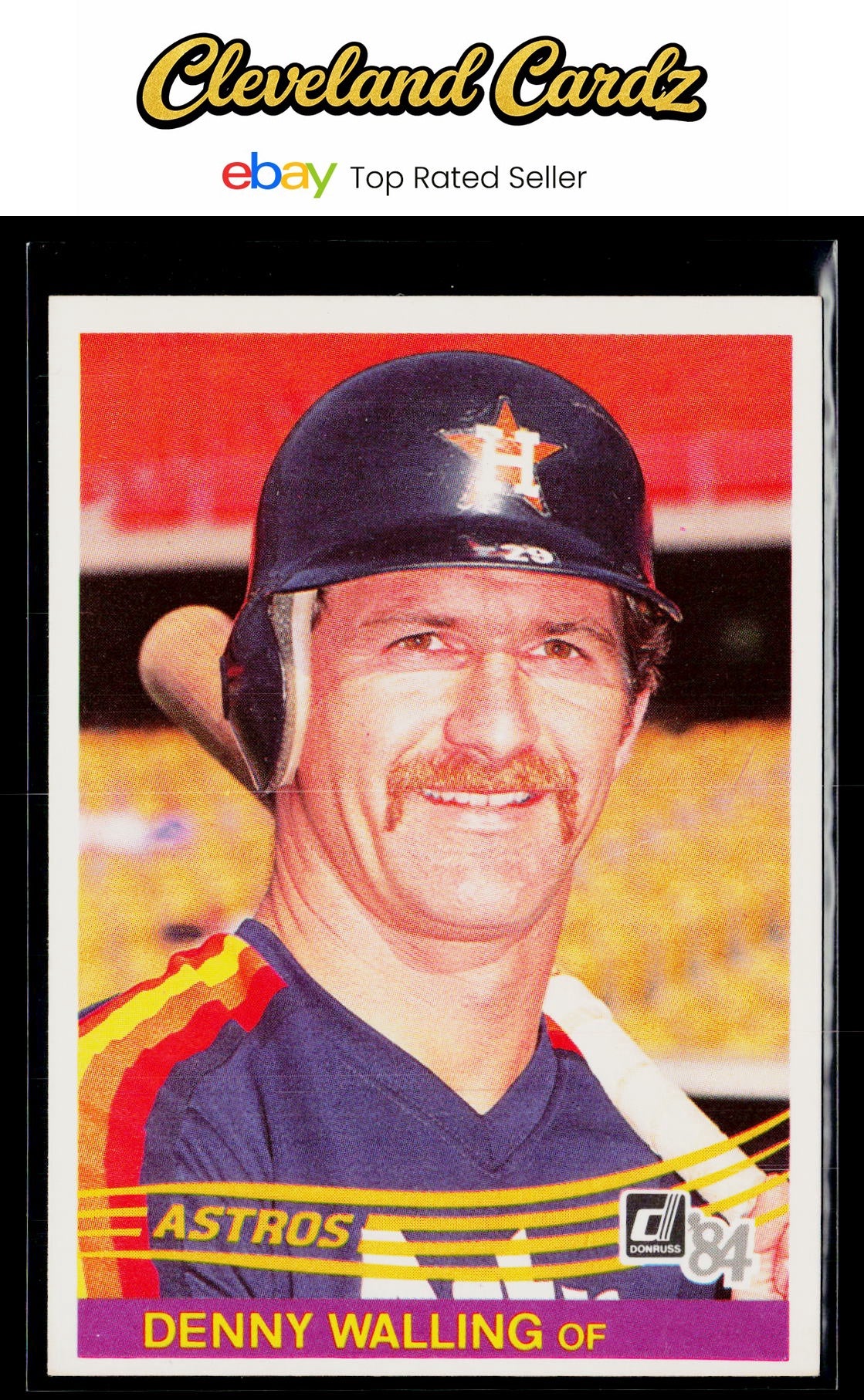 1984 Donruss #641 Denny Walling