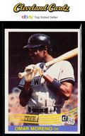 1984 Donruss #637 Omar Moreno