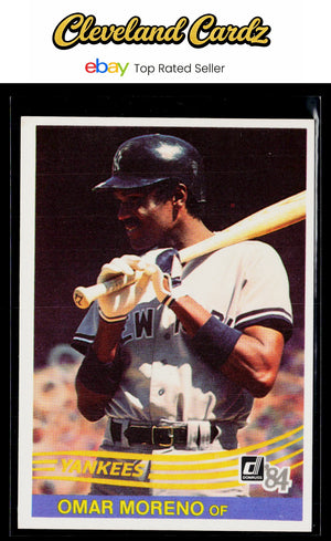 1984 Donruss #637 Omar Moreno