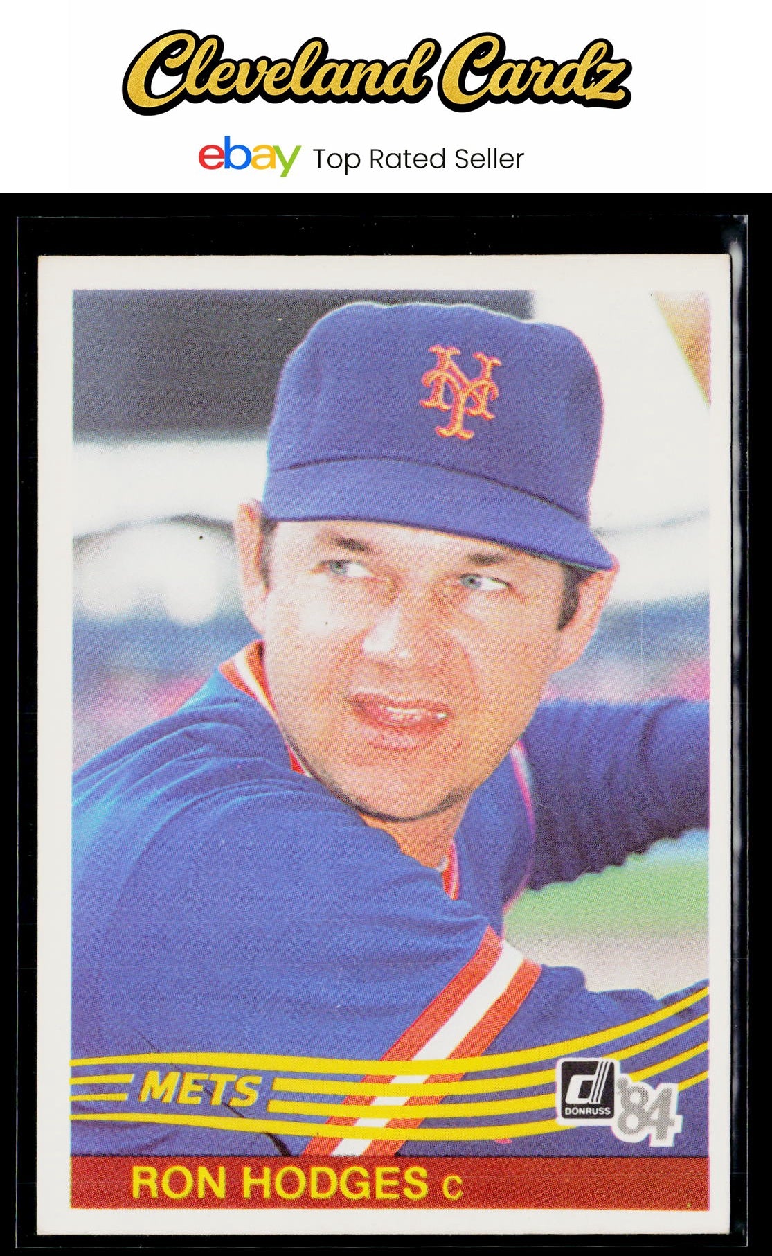 1984 Donruss #603 Ron Hodges