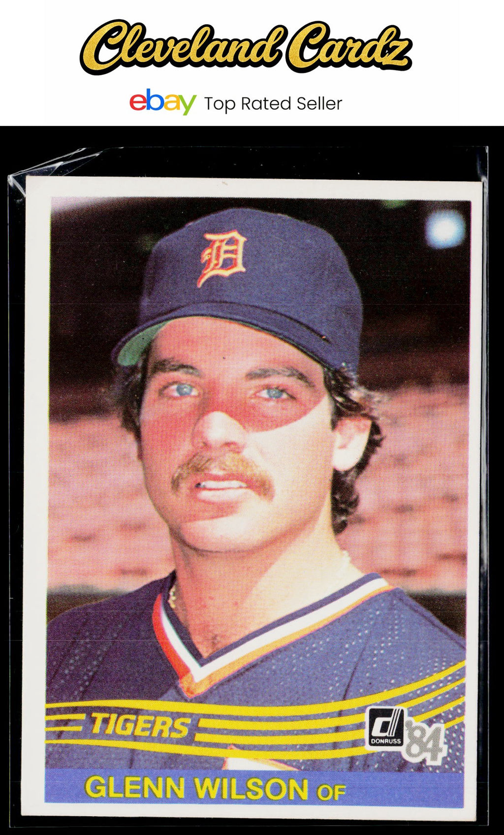 1984 Donruss #618 Glenn Wilson