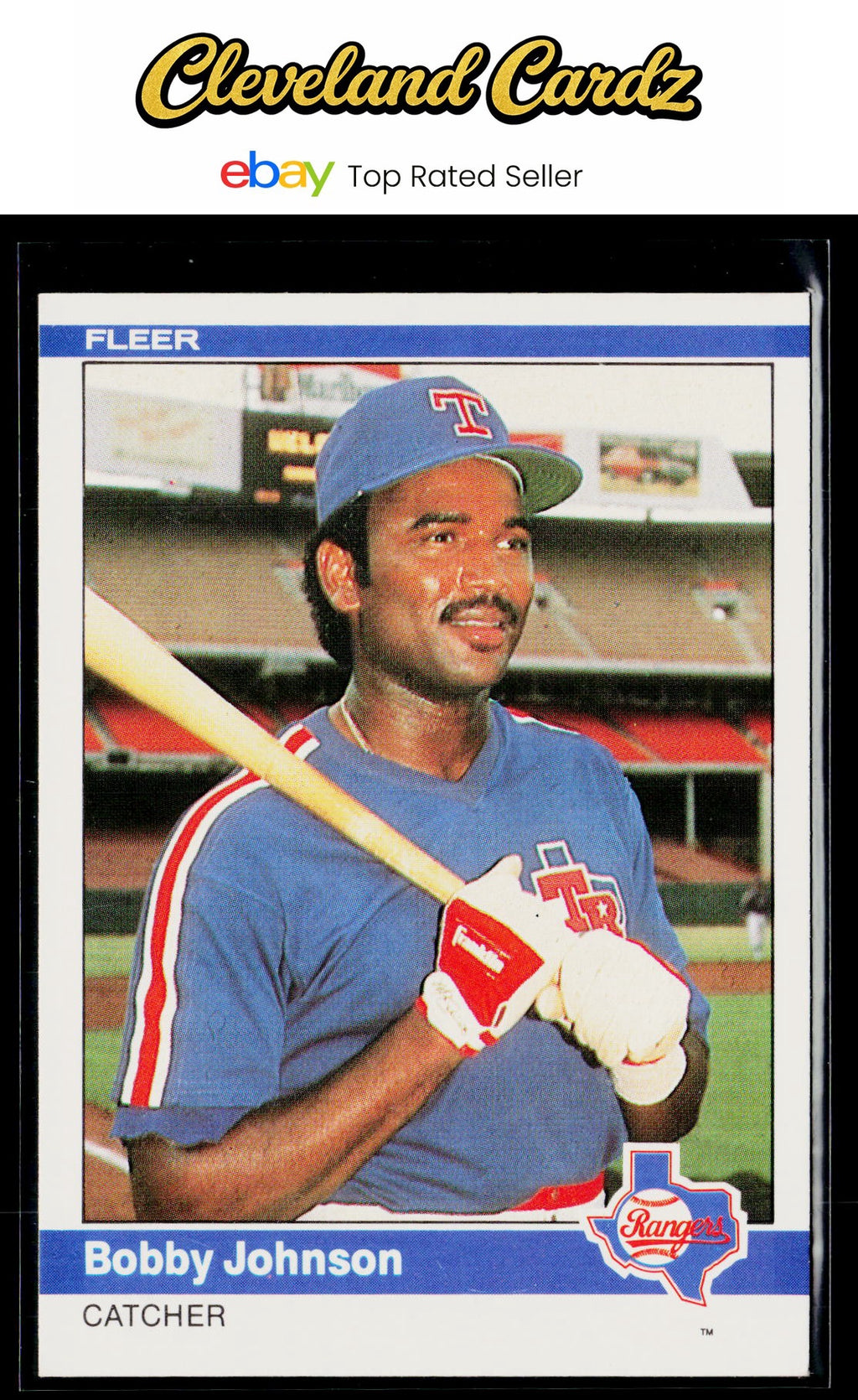 1984 Fleer #420 Bobby Johnson