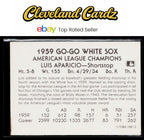 1987 TCMA Collectors Kits Reprints #1981-3 Luis Aparicio