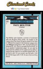 1988 Donruss #7 Paul Molitor