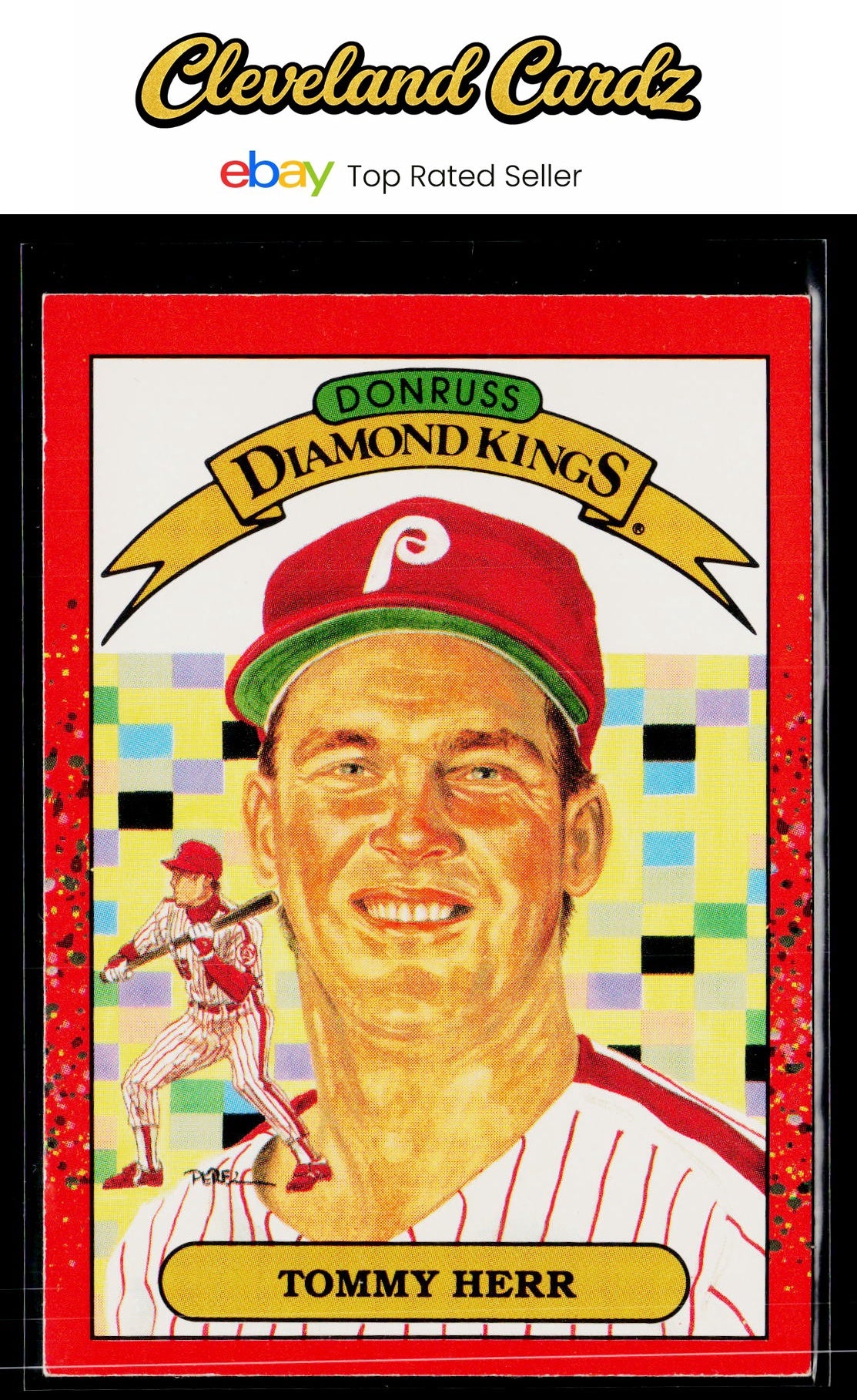 1990 Donruss #21d Tommy Herr