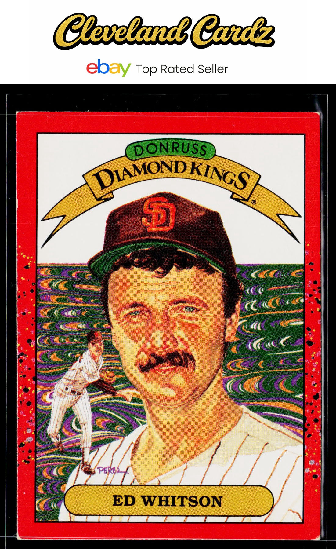 1990 Donruss #26b Ed Whitson