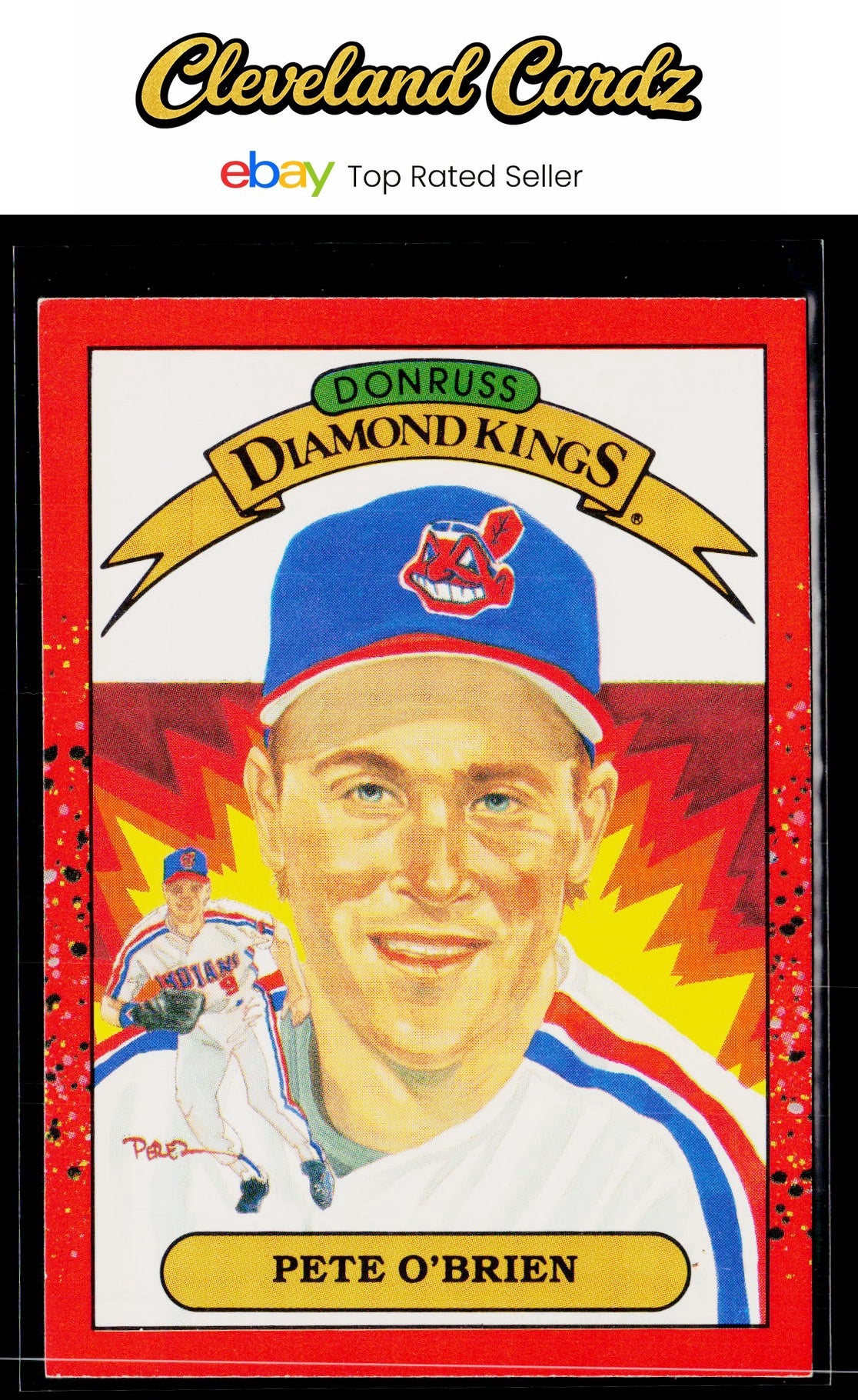 1990 Donruss #24 Pete O'Brien