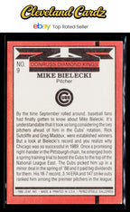 1990 Donruss #9b Mike Bielecki