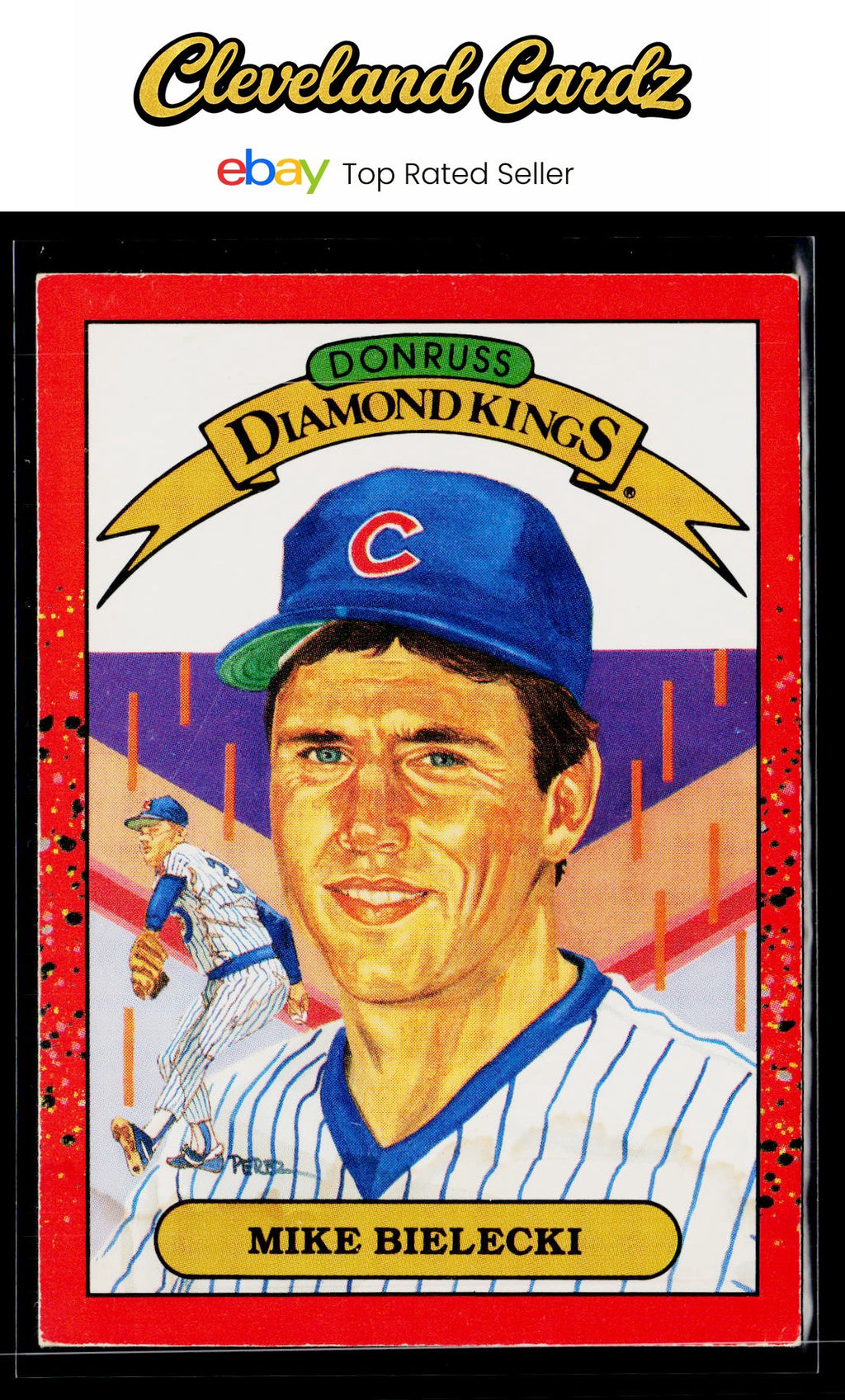 1990 Donruss #9b Mike Bielecki