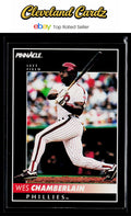 1992 Pinnacle #36 Wes Chamberlain
