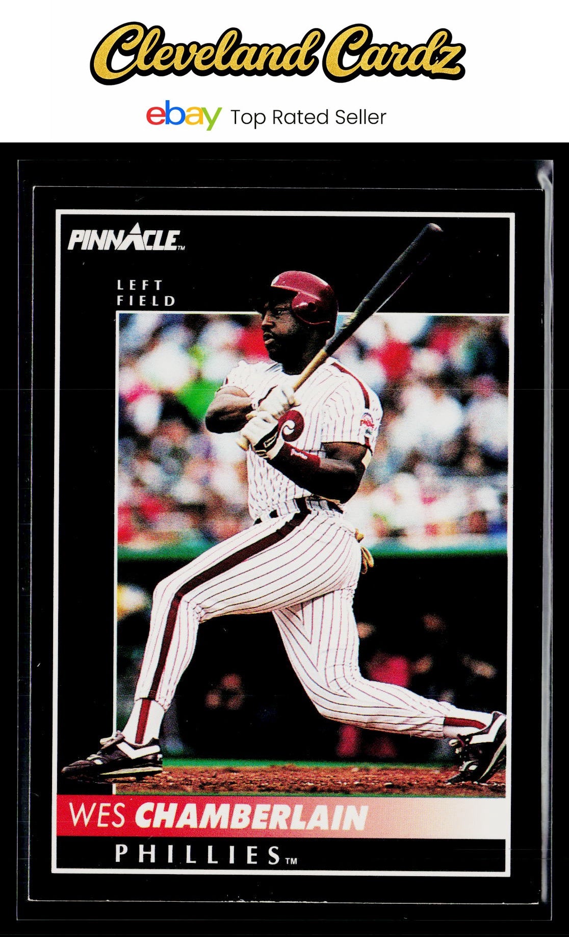 1992 Pinnacle #36 Wes Chamberlain