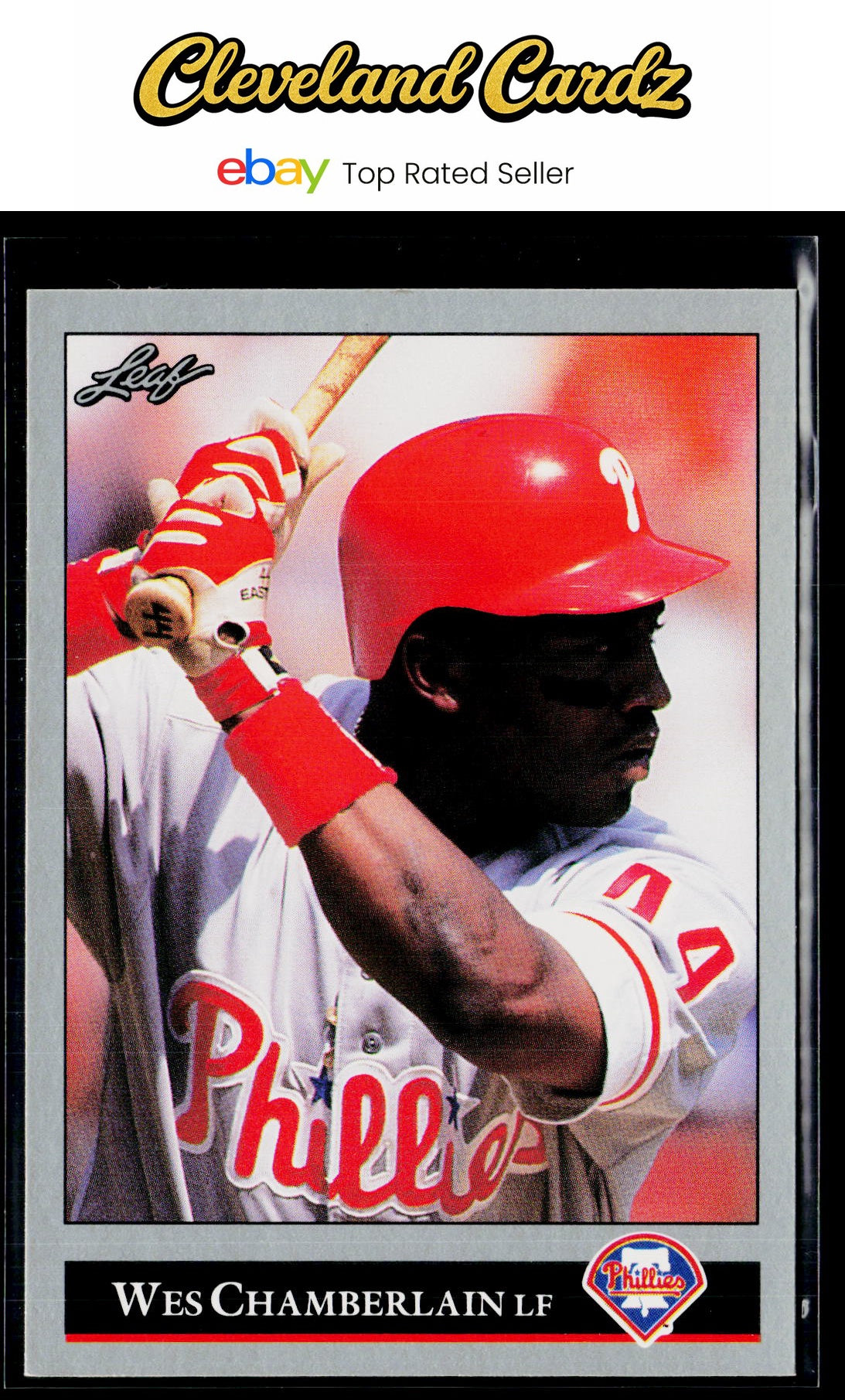 1992 Leaf #453 Wes Chamberlain