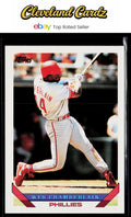 1993 Topps #154 Wes Chamberlain