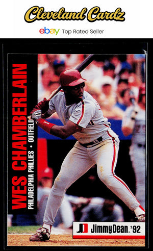 1992 Jimmy Dean #17 Wes Chamberlain