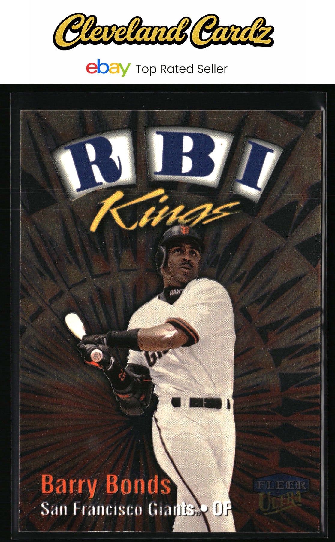 1999 Ultra #4 RK Barry Bonds RBI Kings